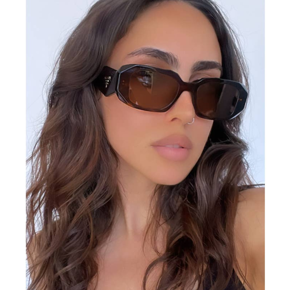 NEW Prada PR17WS Sunglasses in Tortoise Mirror Brown